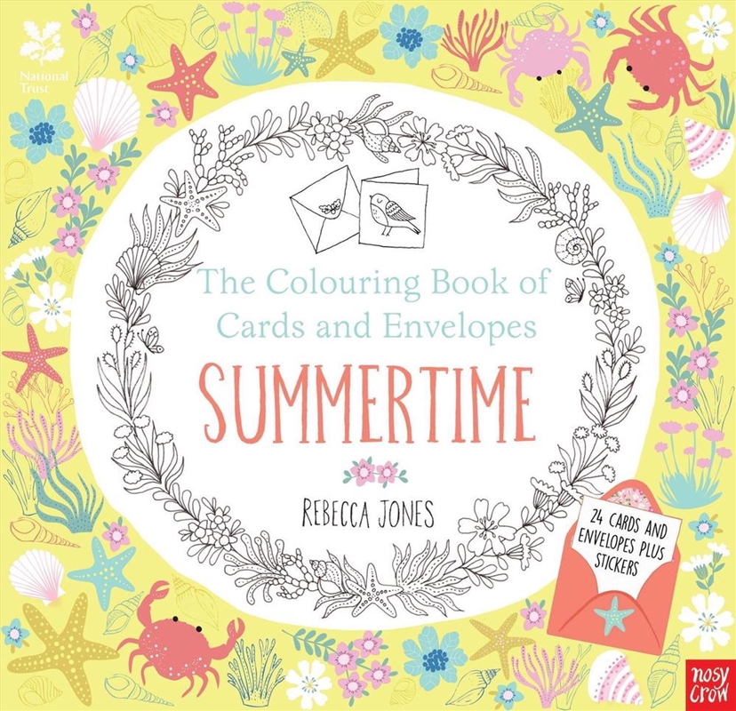 Summertime (Colouring Cards & Envelopes)/Product Detail/Kids Colouring