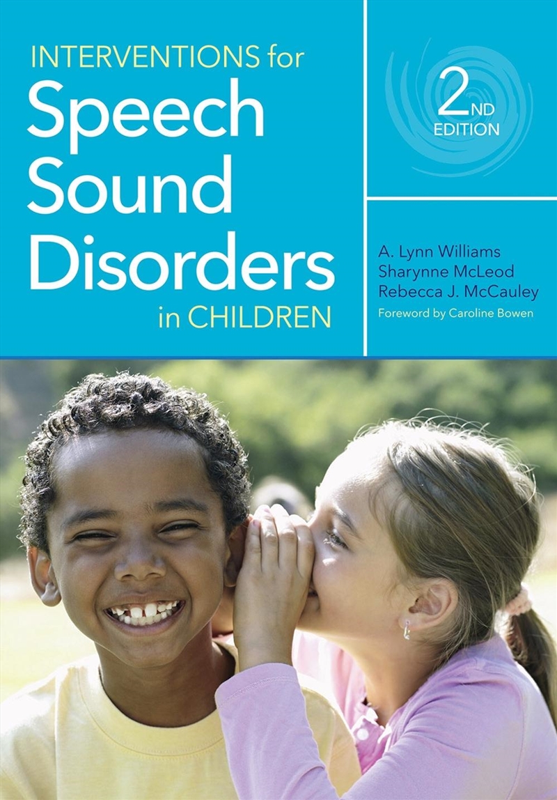 Interventions for Speech Sound Disorders in Children/Product Detail/Teaching