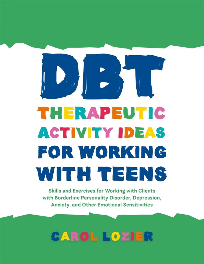 DBT Therapeutic Activity Ideas for Working with Teens/Product Detail/Healthcare