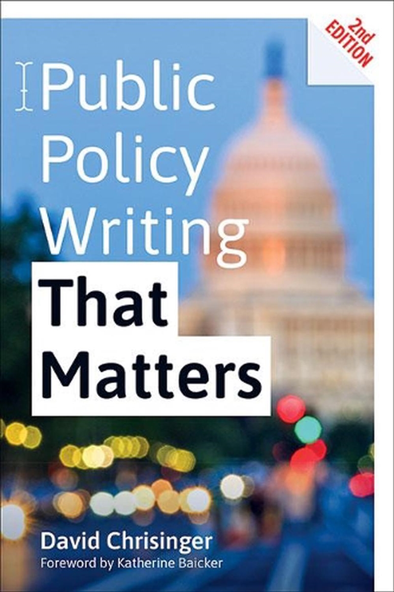 Public Policy Writing That Matters/Product Detail/Law