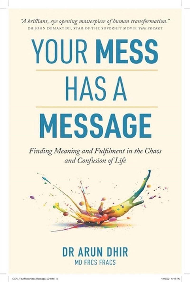 Your Mess has a Message/Product Detail/Psychology