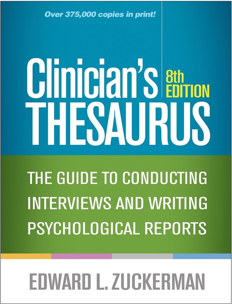 Clinician's Thesaurus, Eighth Edition/Product Detail/Healthcare