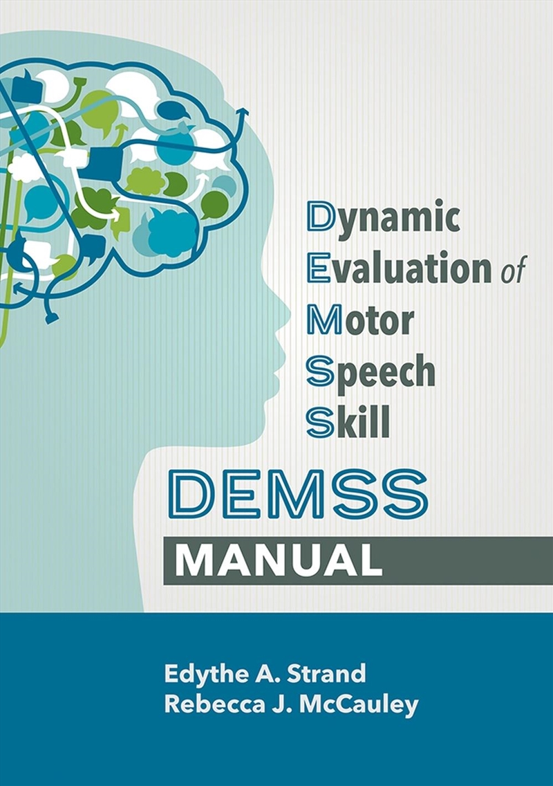 Dynamic Evaluation of Motor Speech Skill (DEMSS) Manual/Product Detail/Healthcare