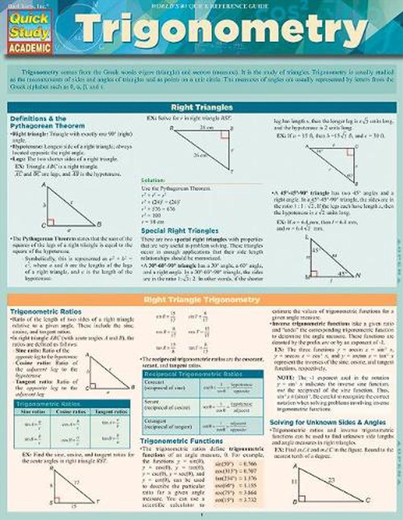 Trigonometry/Product Detail/Maths