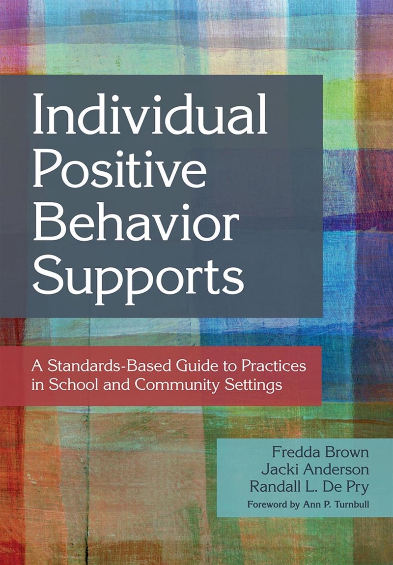 Individual Positive Behavior Supports/Product Detail/Teaching