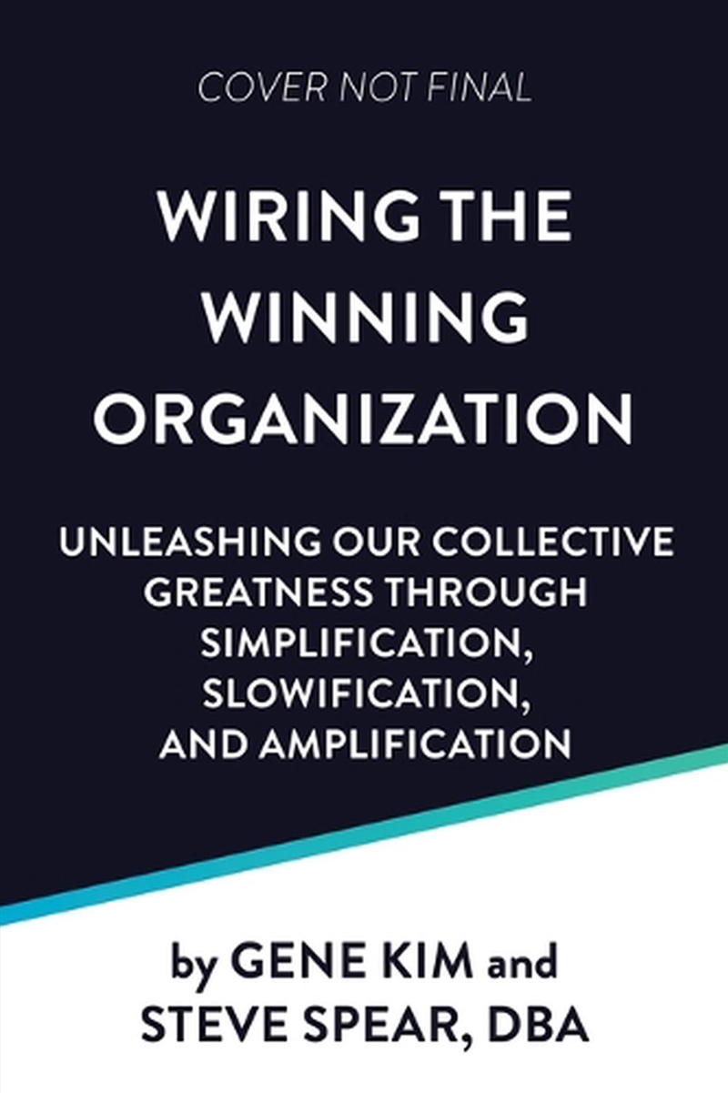 Wiring the Winning Organization/Product Detail/Business Leadership & Management