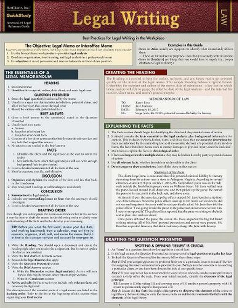 Legal Writing/Product Detail/Law