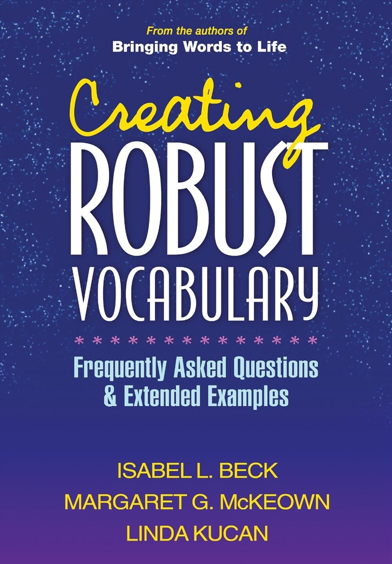 Creating Robust Vocabulary/Product Detail/Teaching