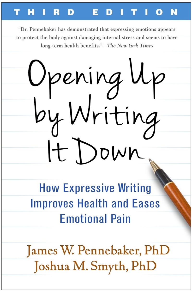 Opening Up by Writing It Down, Third Edition/Product Detail/Psychology