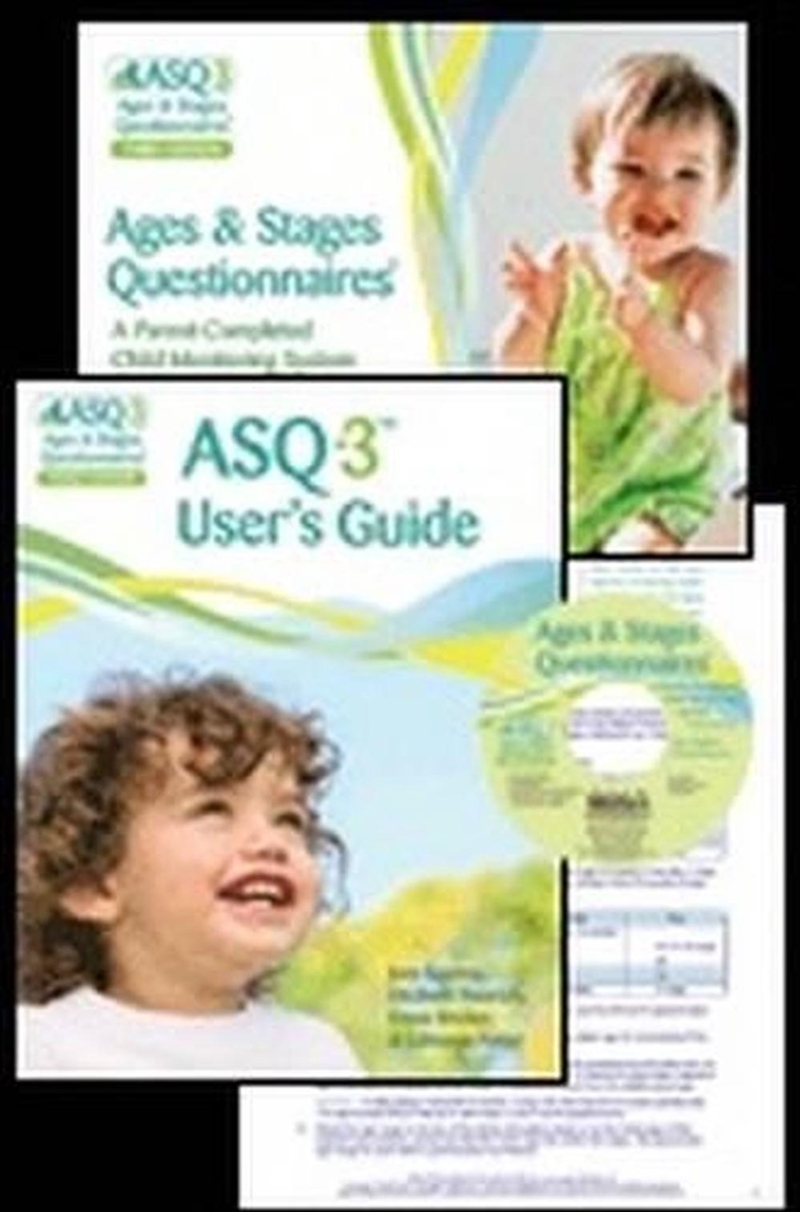Ages & Stages Questionnaires (R) (ASQ (R)-3): Starter Kit (English)/Product Detail/Teaching