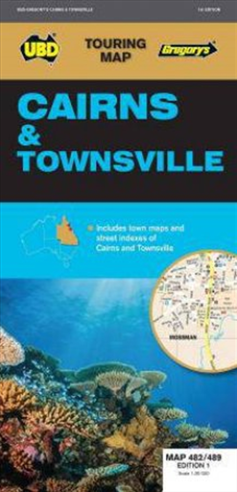 Cairns & Townsville Map 482/489 1st ed/Product Detail/Travel & Holidays