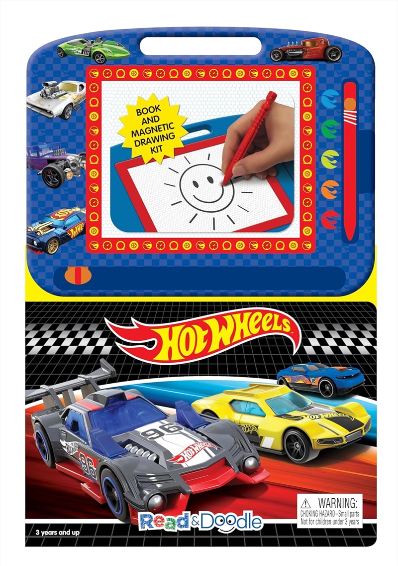 Mattel Hot Wheels Read & Doodle/Product Detail/Kids Activity Books
