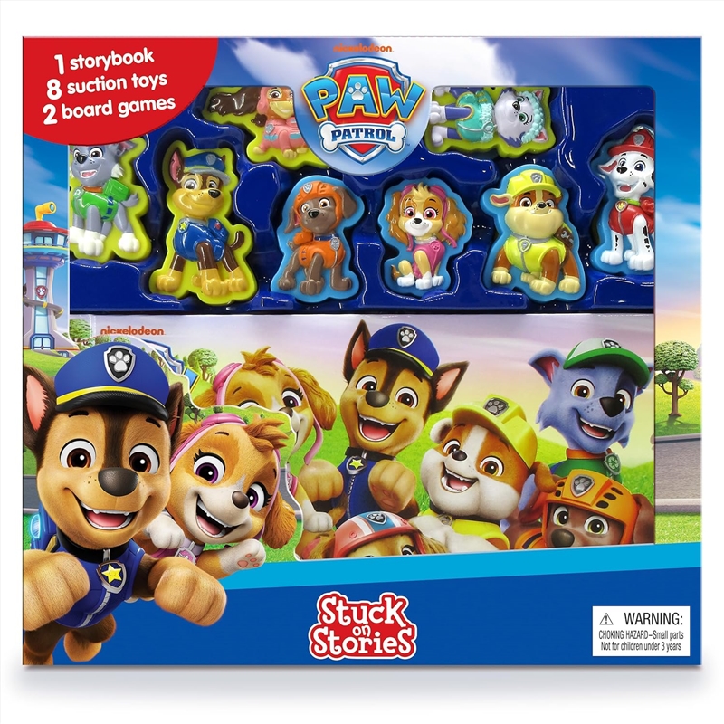Nick Paw Patrol Stuck On Stories/Product Detail/Kids Activity Books