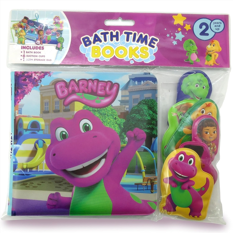 Mattel Barney Bath Time Books/Product Detail/Kids Activity Books