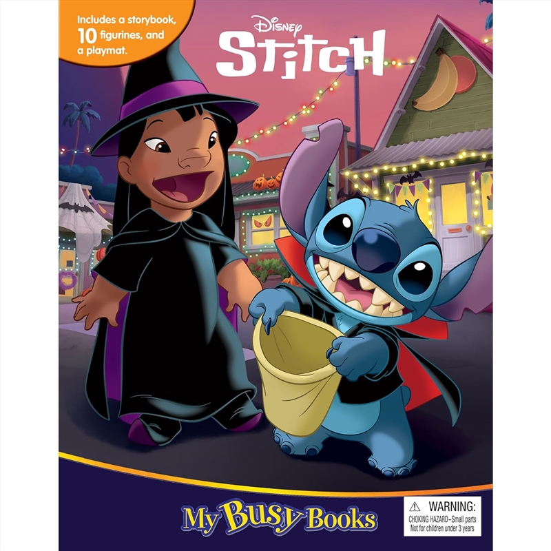 Disney Stitch Halloween My Busy Books/Product Detail/Kids Activity Books