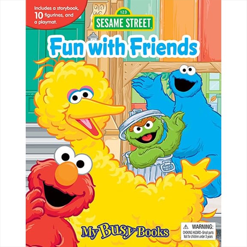 Sesame Street Fun with Friends My Busy Books/Product Detail/Kids Activity Books
