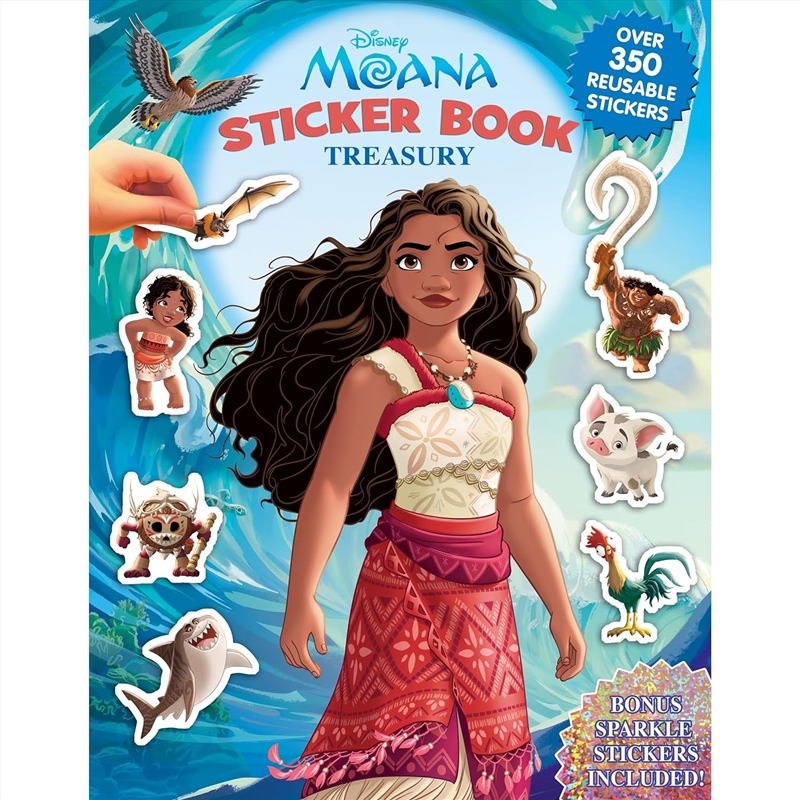 Disney Moana Sticker Book Treasury/Product Detail/Kids Activity Books