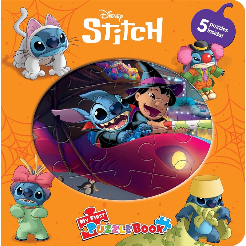 Disney Stitch Halloween My First Puzzle Book/Product Detail/Kids Activity Books