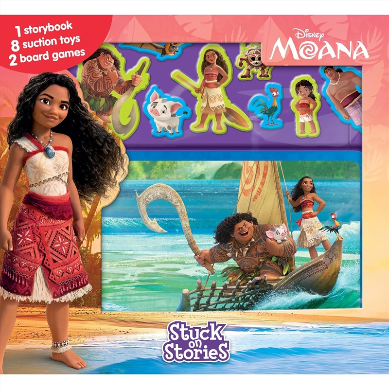 Disney Moana Stuck on Stories/Product Detail/Kids Activity Books
