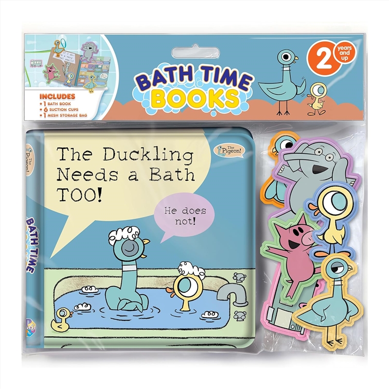 Hidden Pigeon Company Mo Willems Bath Time Books/Product Detail/Kids Activity Books