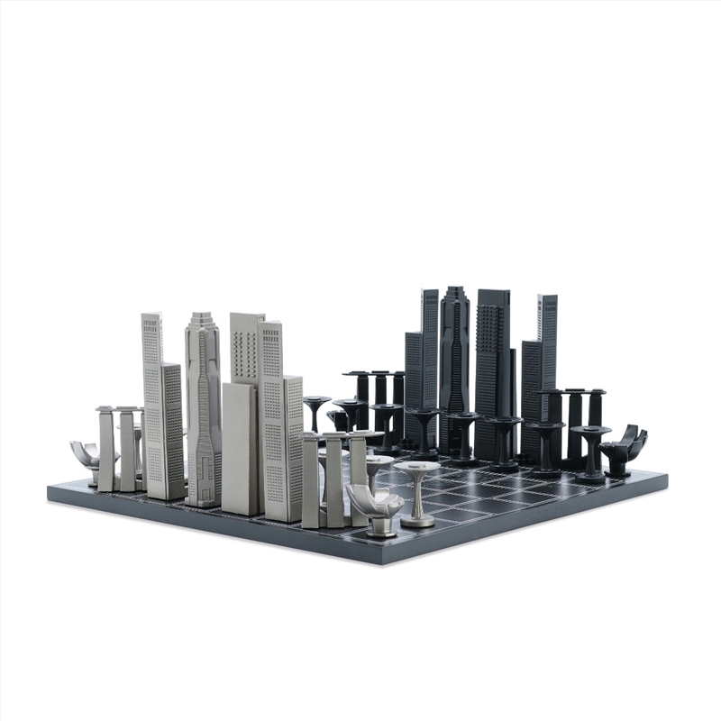 Skyline Chess - Singapore Edition (Wood Board with printed Singapore Map) 38x38x20cm/Product Detail/Board Games
