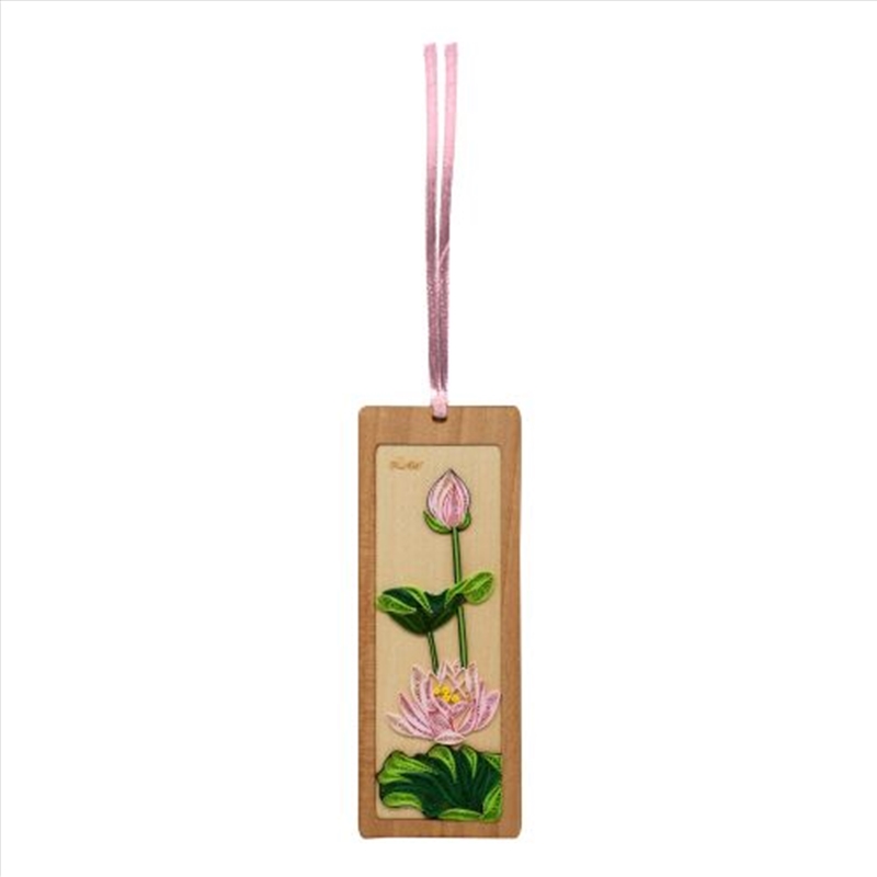 Quilled Bookmark Lotus 13.6x5cm/Product Detail/Stationery