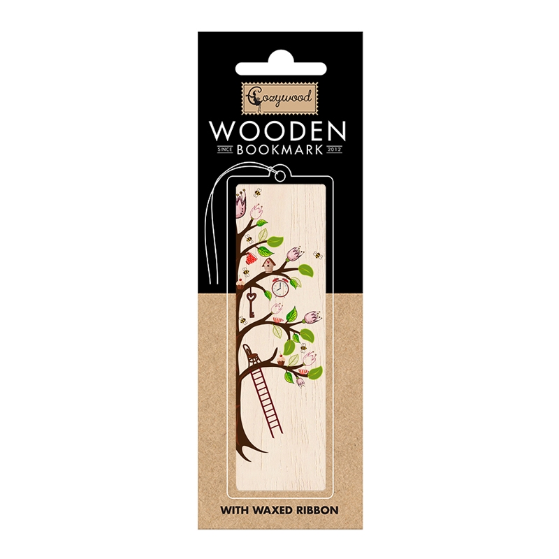 Wooden Bookmark Tree of Life 4.5x14cm/Product Detail/Stationery