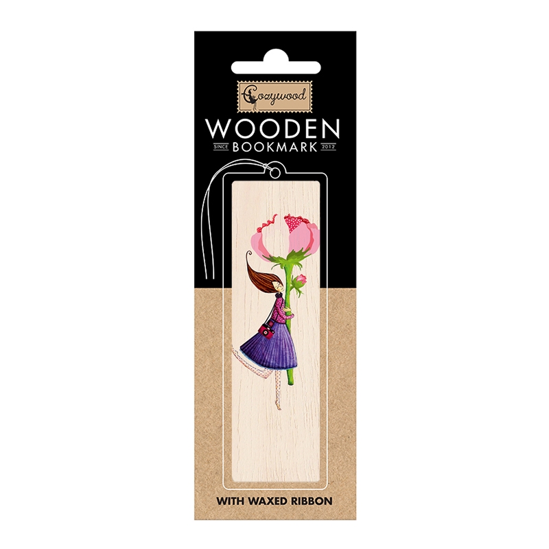 Wooden Bookmark Heartiest Congratulations 4.5x14cm/Product Detail/Stationery