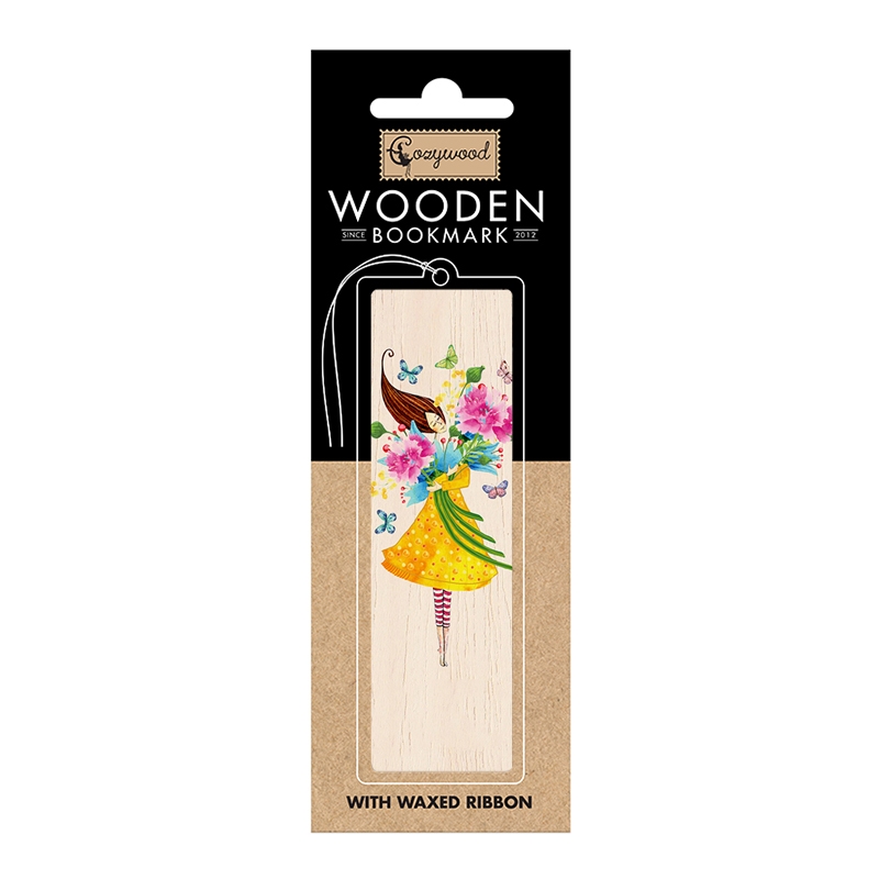 Wooden Bookmark The Hug 4.5x14cm/Product Detail/Stationery