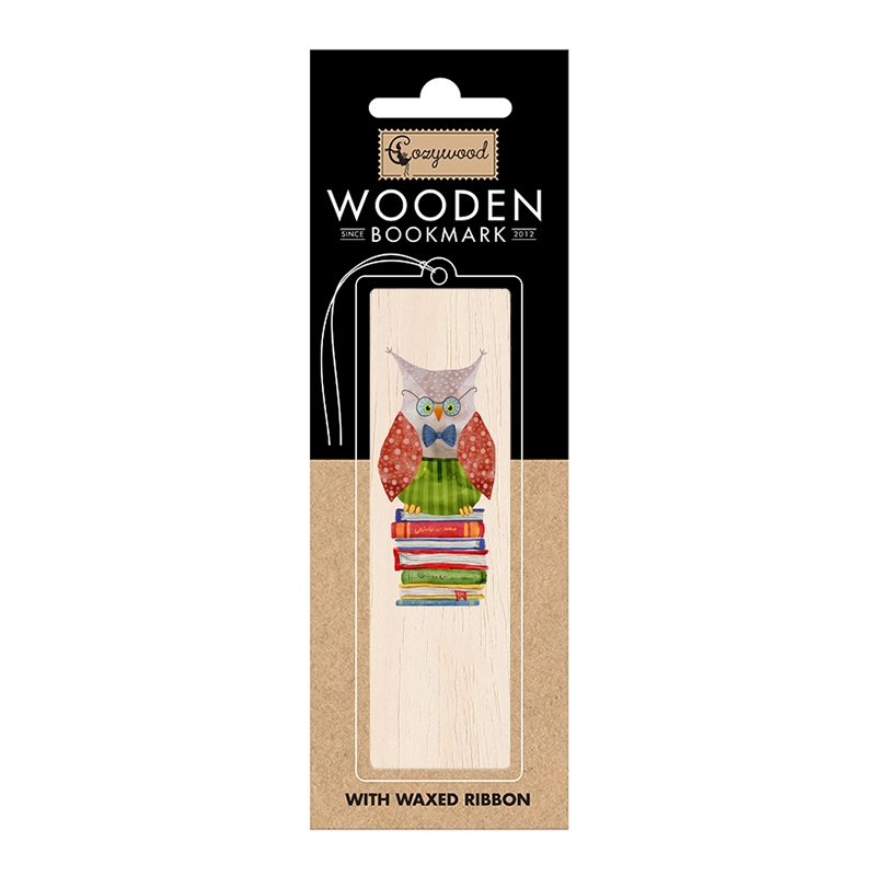 Wooden Bookmark Owlet 4.5x14cm/Product Detail/Stationery