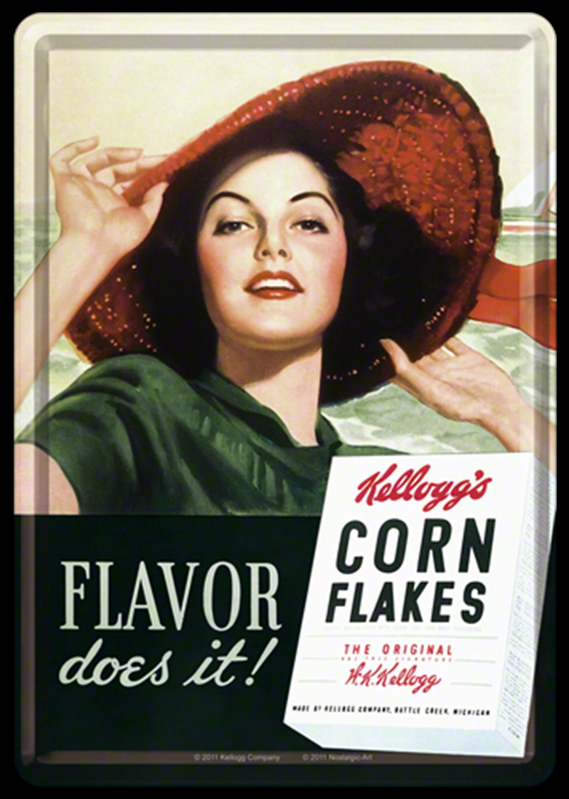 Nostalgic-Art Metal Card Flavor Does it 10x14x0.3cm/Product Detail/Greeting Cards