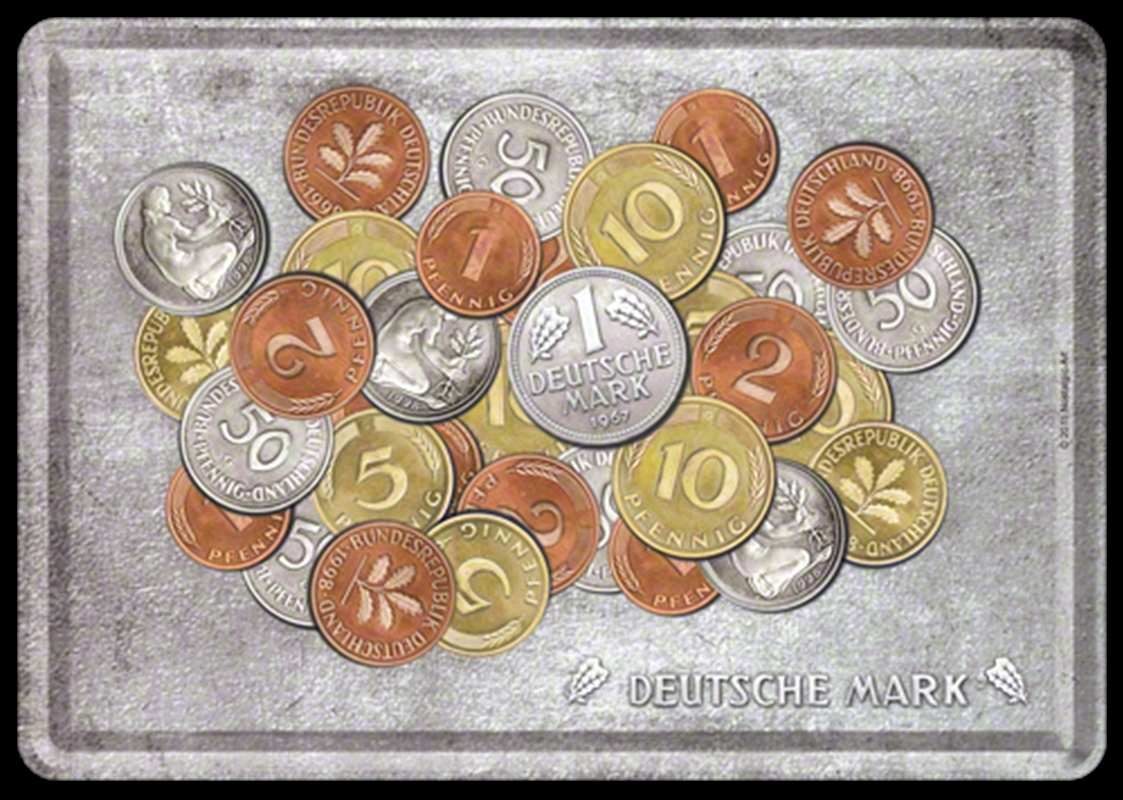 Nostalgic-Art Metal Card Pfennig 10x14x0.3cm/Product Detail/Greeting Cards