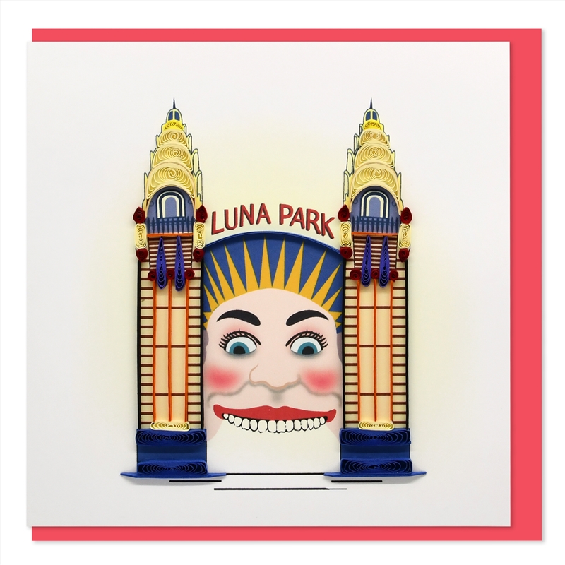 Quilled Greeting Card Luna Park 15x15cm/Product Detail/Greeting Cards