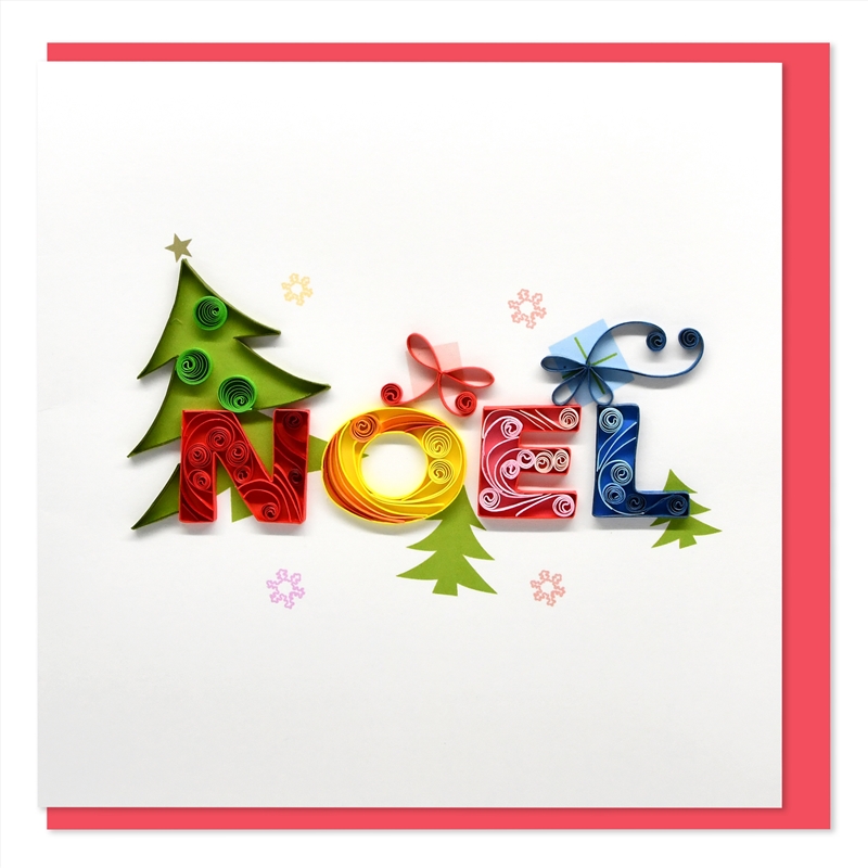 Quilled Greeting Card Noel 15x15cm/Product Detail/Greeting Cards
