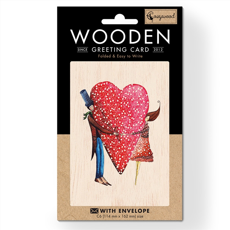 Wooden Greeting Card So Good to Have You 11x16cm/Product Detail/Greeting Cards