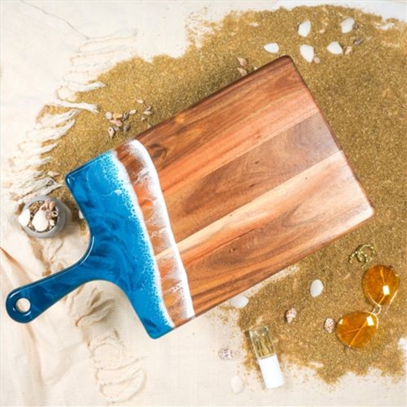 Large Acacia Resin Cheese Board Ocean Vibes 51x25x1.9cm/Product Detail/Diningware