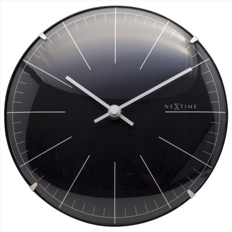 NeXtime Mini Dome Table Clock - Black/Product Detail/Clocks