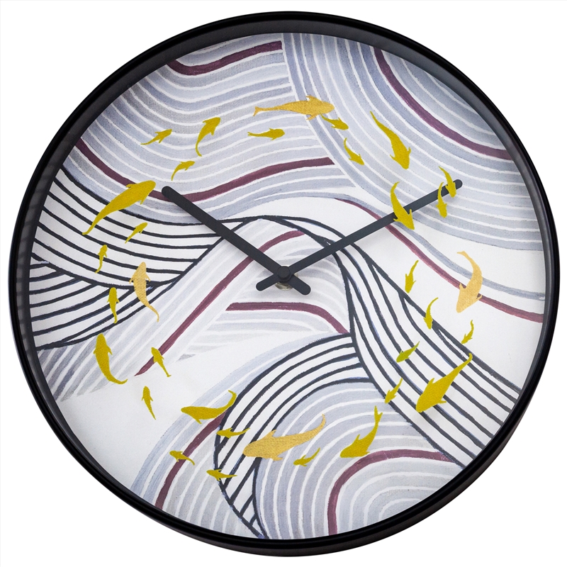 NeXtime Koi Wall Clock 30cm -Grey/Product Detail/Clocks