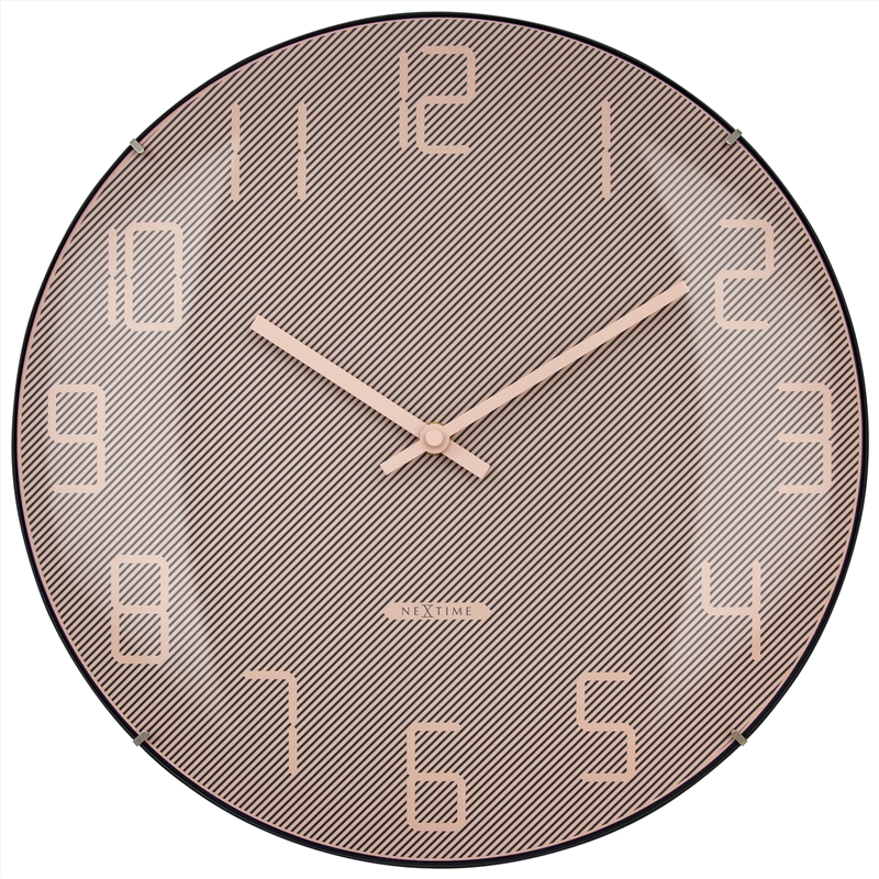 NeXtime Shade Wall Clock 35cm - Pink/Product Detail/Clocks