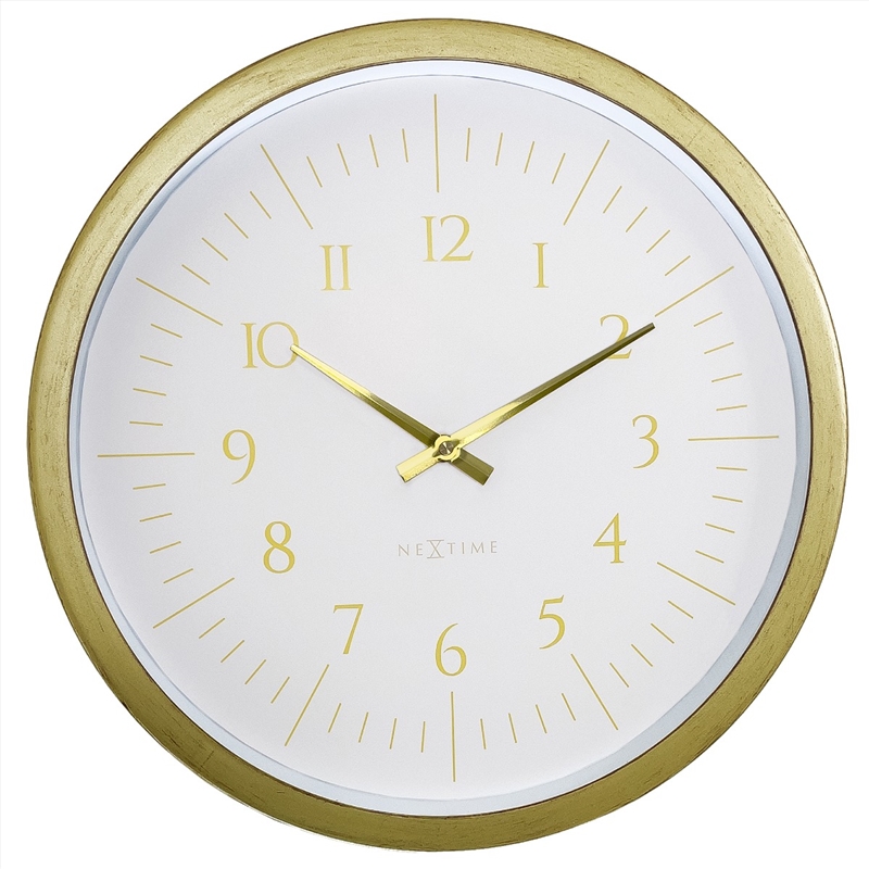 NeXtime Galaxy Wall Clock 40cm - White/Product Detail/Clocks
