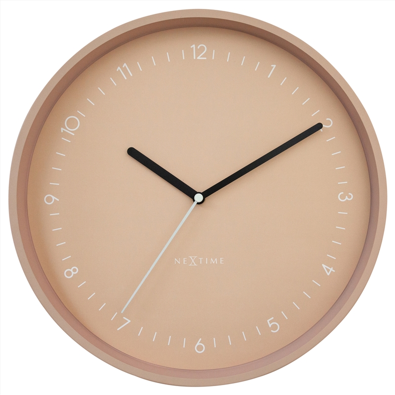 NeXtime Berlin Wall Clock 30cm - Pink/Product Detail/Clocks