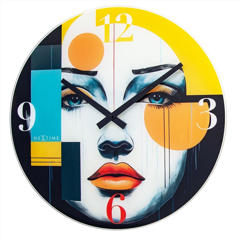 NeXtime Vogue Wall Clock 43cm - Multicolour/Product Detail/Clocks