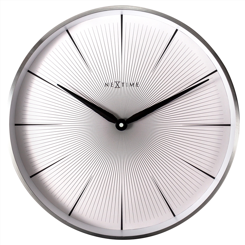 NeXtime 2 Seconds Wall Clock 40cm - White/Product Detail/Clocks