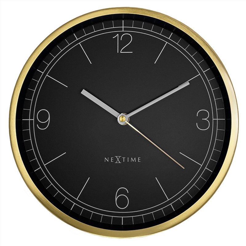 NeXtime Bolero Wall Clock 25cm - Black/Product Detail/Clocks