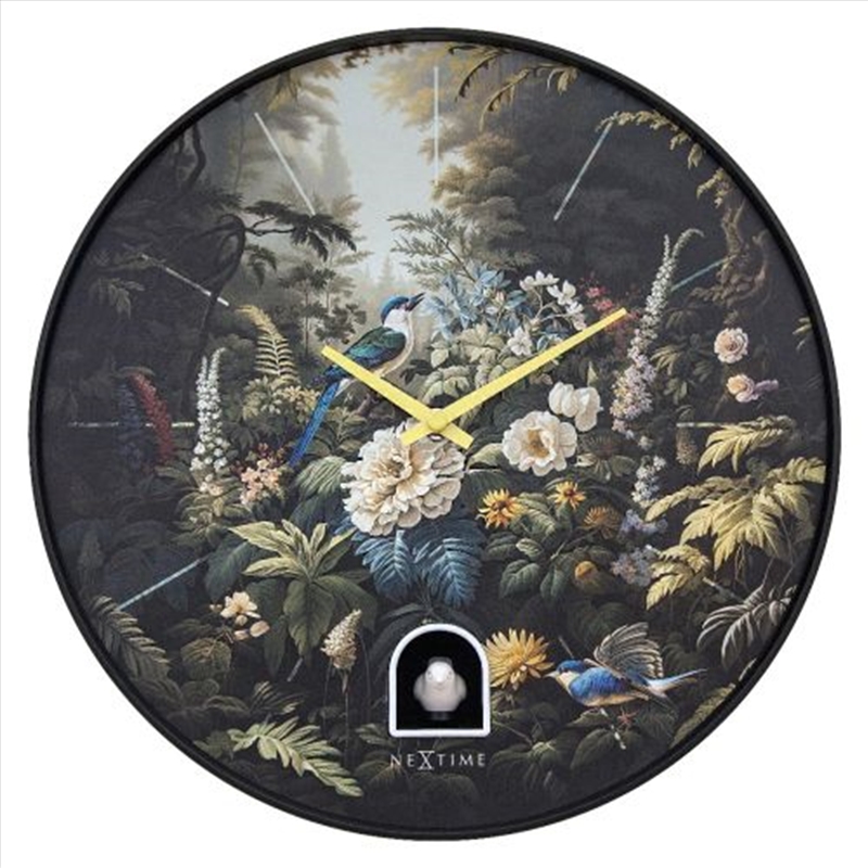 NeXtime Vanity Cuckoo Wall Clock 30cm - Black/Product Detail/Clocks