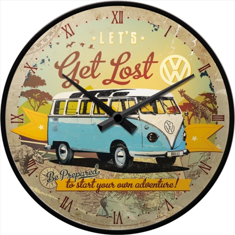 Nostalgic-Art Wall Clock VW Get Lost 30cm/Product Detail/Clocks