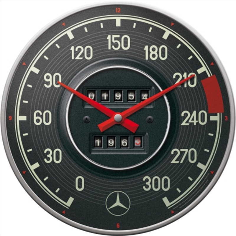 Nostalgic-Art Wall Clock Mercedes-Benz Speedo 30cm/Product Detail/Clocks