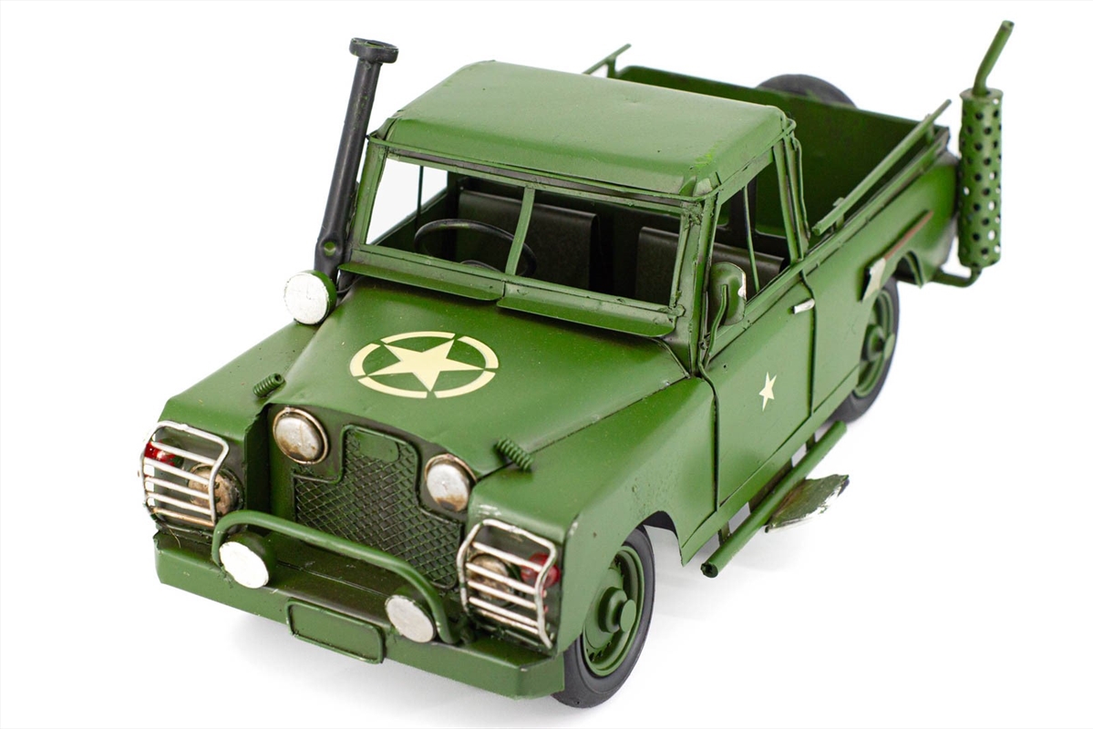 Army Rover Metal Collectable - Green 30x16x15cm/Product Detail/Collectables