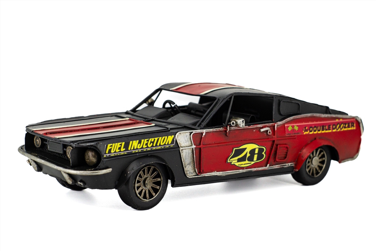Hot Racer Metal Collectable - Black and Red 32x14x9cm/Product Detail/Collectables