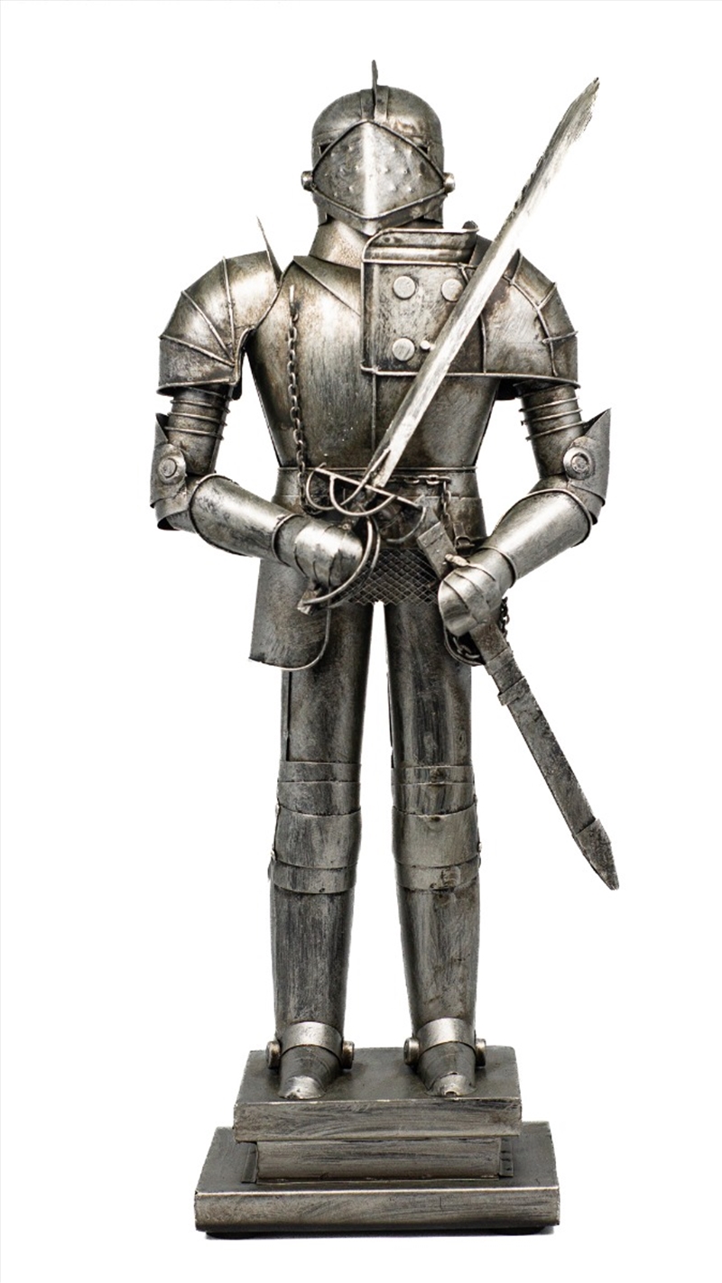 Knight with Sword Metal Collectable 46x19x12cm/Product Detail/Collectables